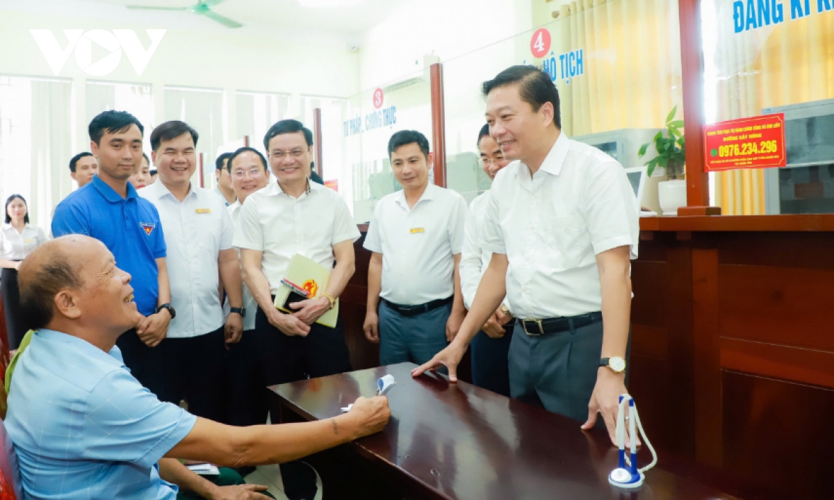 Vận hành chính quyền hai cấp, Nghệ An quyết tâm đồng bộ từ tỉnh đến xã